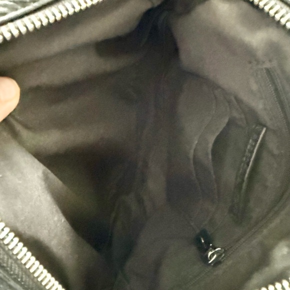 - Rebecca Minkoff Black Crossbody Bag with Silver Chain - Picture 7 of 7